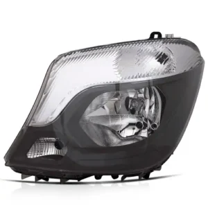 Farol Sprinter 2016 em diante com Auxiliar (mascara Cinza) Lado Esquerdo