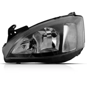 Farol Corsa 2003 em diante Montana (mascara Negra) Lado Esquerdo