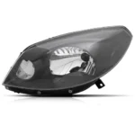 Farol Sandero 2008 em diante Mascara Cinza Lado Esquerdo