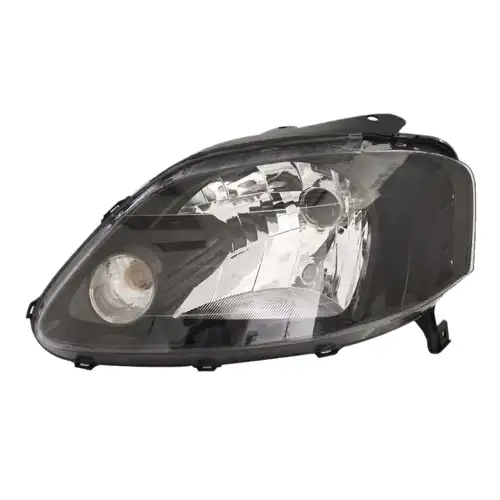 Farol FOX 2004 em diante Mascara Negra Lado Esquerdo