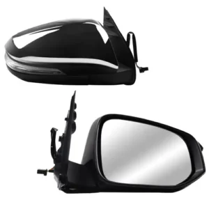 Retrovisor Externo Hilux 2016 em diante Lado Direito Elétrico com Pisca Cromado