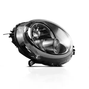 Farol Cooper 2007 em diante Elétrico com Pisca Cristal Halogeno Lado Esquerdo