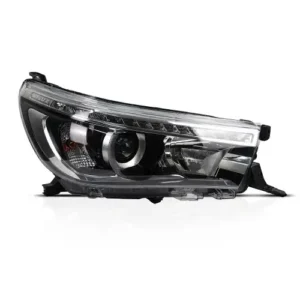 Farol Hilux 2016 em diante com LED Lado Direito
