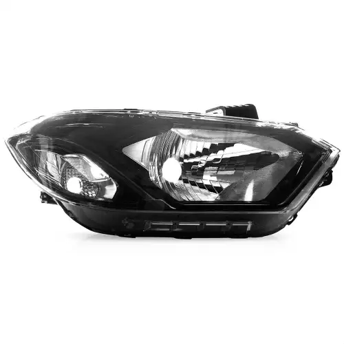 Farol Onix 2017 em diante com LED ARO Preto Lado Direito