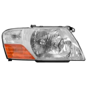Farol Pajero 2000 a 2007 Full Cromado Lado Direito