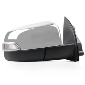 Retrovisor Externo Ranger 2013 em diante Lado Direito Elétrico Cromado Retratil com Pisca