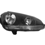 Farol Jetta 2008 em diante Mascara Negra Lado Esquerdo
