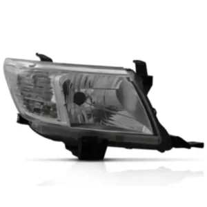 Farol Hilux 2012 em diante Cromado Lado Direito