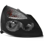 Farol Clio 2003 a 2005 Elétrico Mascara Negra Lado Direito