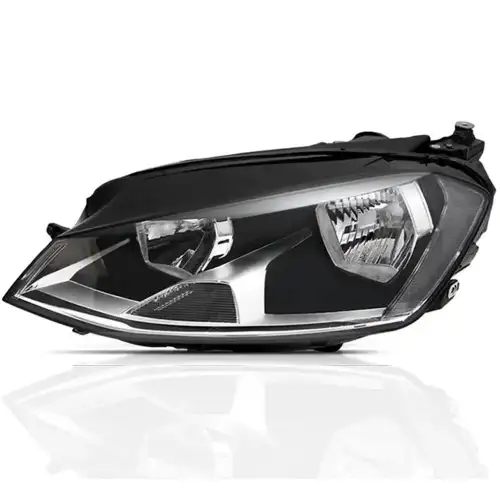 072745.webp Farol Golf 2014 em diante sem LED Confortline Lado Esquerdo - Imagem 1