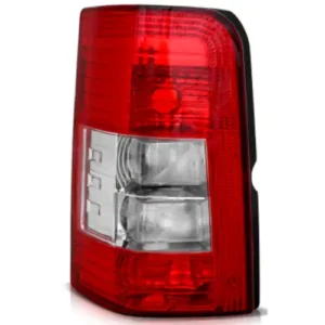 Lanterna Traseira Peugeot Partner 2010 em diante Cristal (2 Portas) Lado Esquerdo